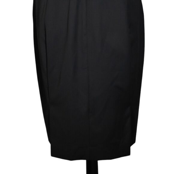 J. Crew Women's Dress Black Wool Blend Pockets Sheath Lined Formal Party Size 20 - Picture 8 of 8